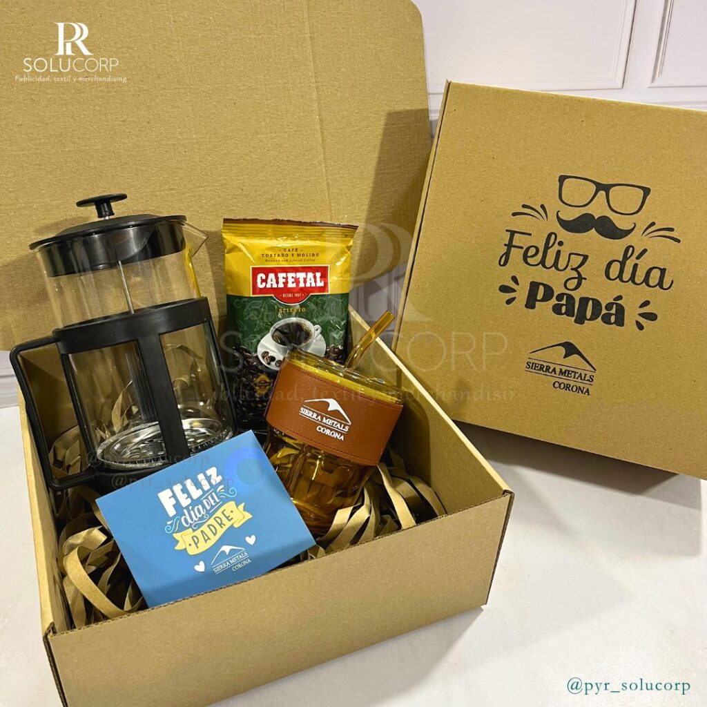 Box cafetero como regalo para el día del padre